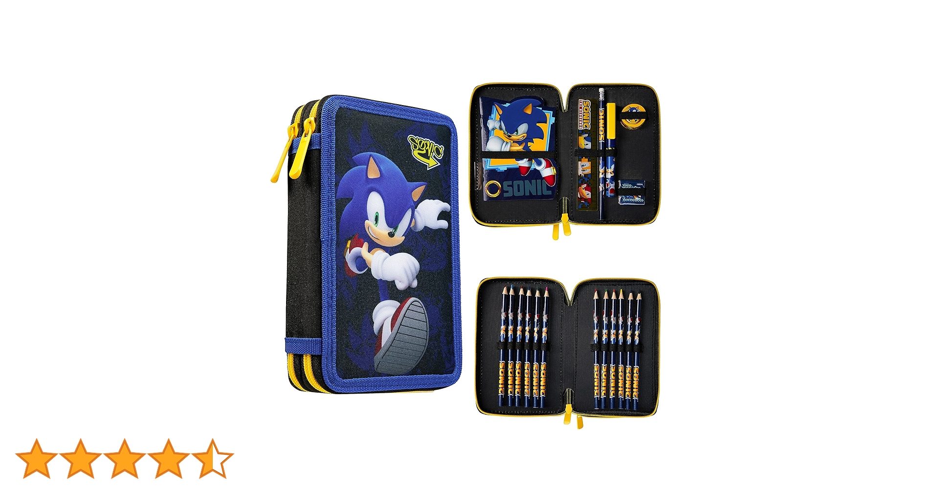 Amazon.co.jp: ソニック・ザ・ヘッジホッグ 鉛筆ケース 文房具付き